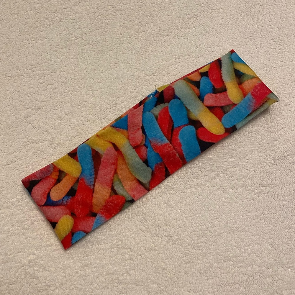3/$35 | Cute Stretchable Anti-slip Gummy Worms Headband